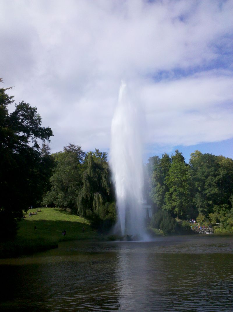 Fontäne Bergpark Kassel